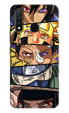 Naruto Character Vivo Y19/U20 Hard Case Back Cover by Casekaro