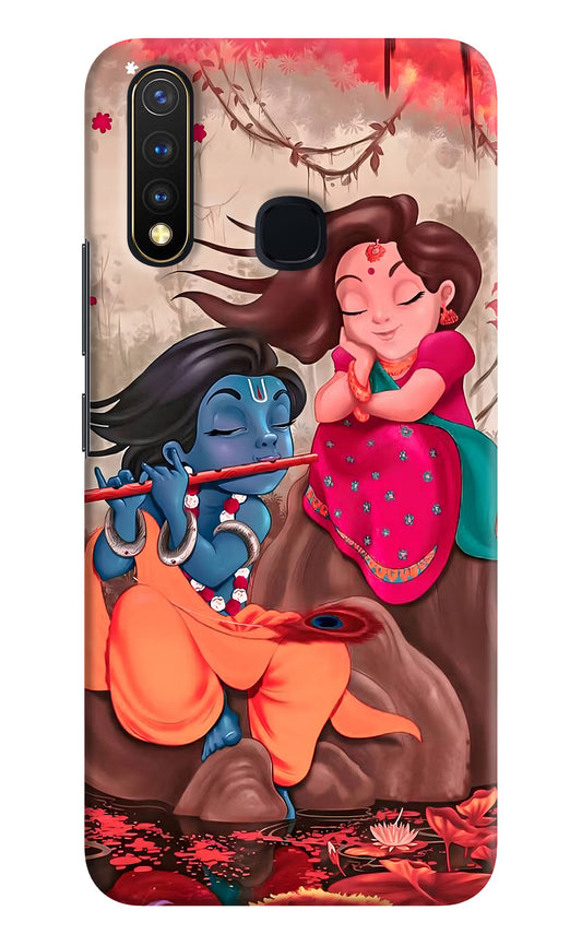 Radhe Krishna Vivo Y19/U20 Hard Case Back Cover by Casekaro