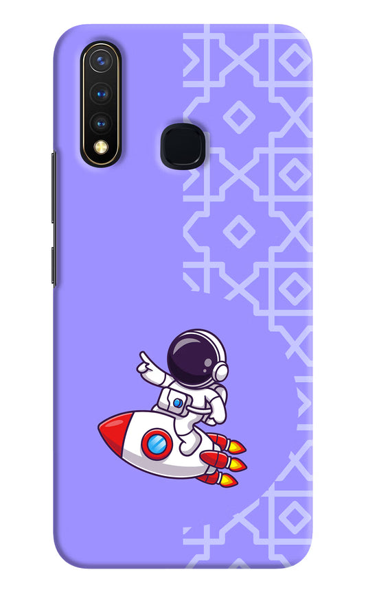 Cute Astronaut Vivo Y19/U20 Hard Case Back Cover by Casekaro