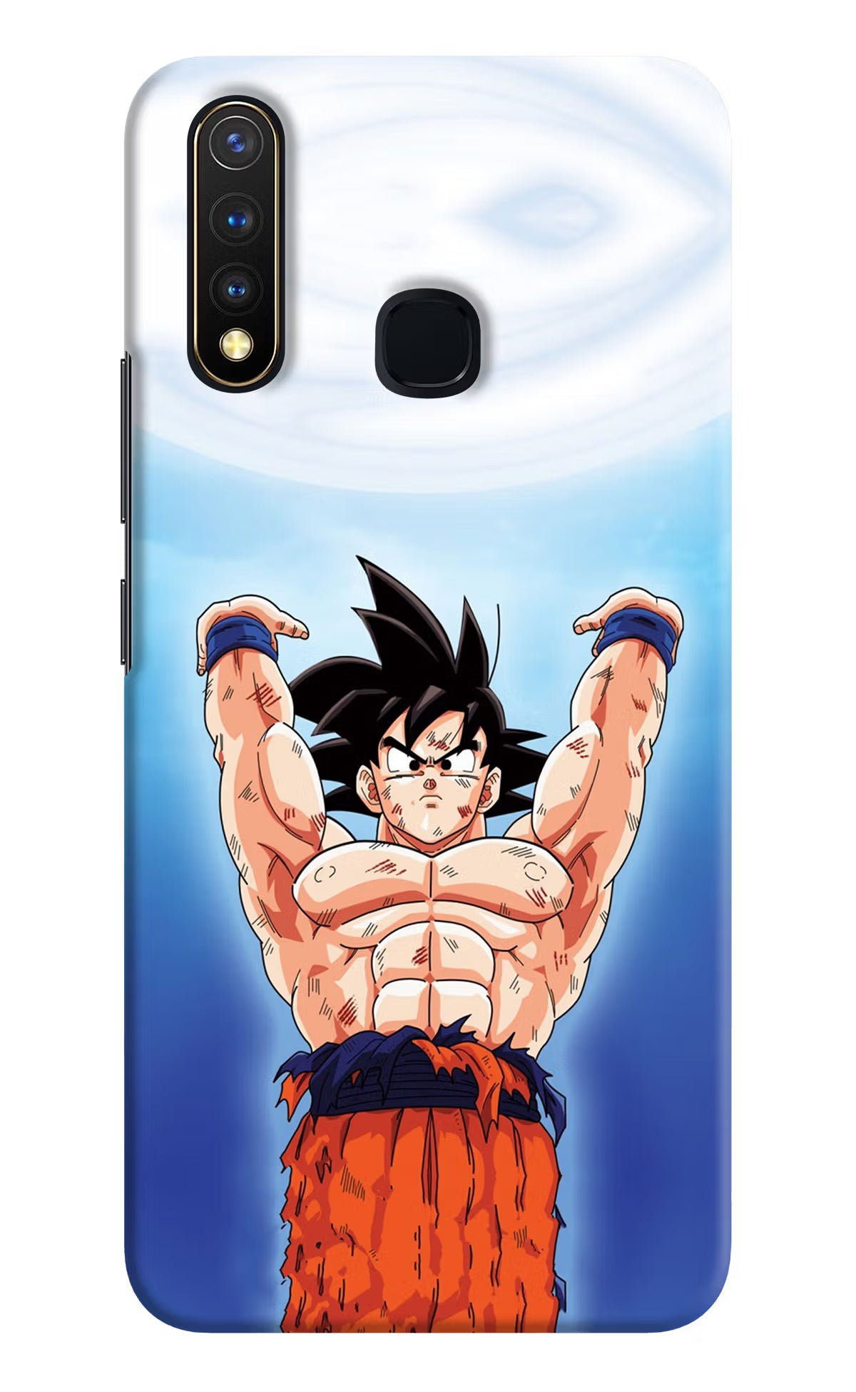 Goku Power Vivo Y19/U20 Hard Case Back Cover by Casekaro
