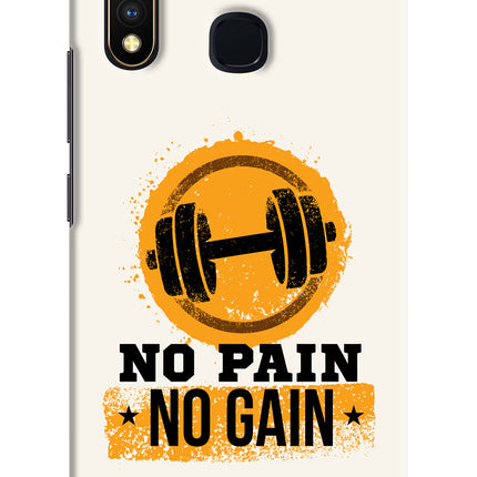 No Pain No Gain Vivo Y19/U20 Hard Case Back Cover by Casekaro