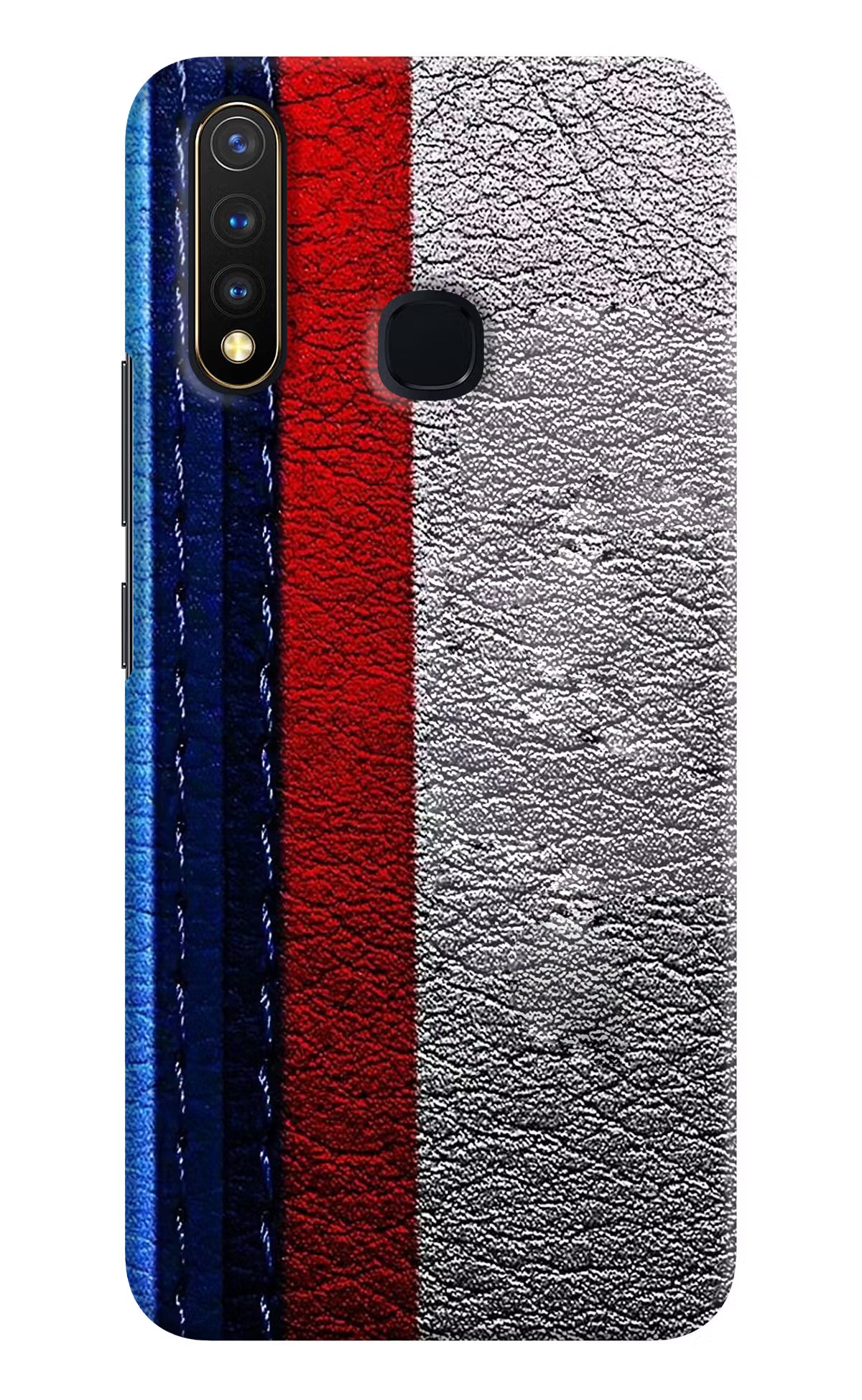 BMW Stripes Vivo Y19/U20 Hard Case Back Cover by Casekaro