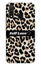 Leopard Print Self Love Vivo Y19/U20 Hard Case Back Cover by Casekaro