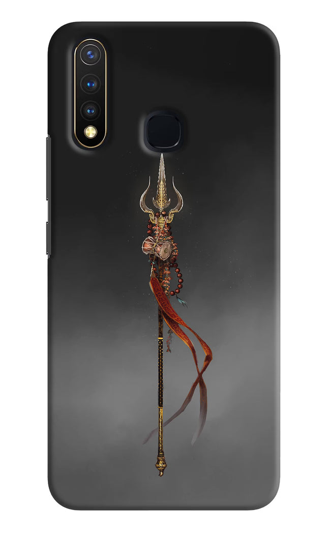 Shiv Trishul Vivo Y19/U20 Hard Case Back Cover by Casekaro
