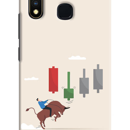 Bull Trading Momentum Vivo Y19/U20 Hard Case Back Cover by Casekaro
