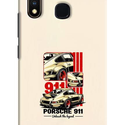 Classic Porsche 911 Vivo Y19/U20 Hard Case Back Cover by Casekaro