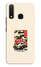 Classic Porsche 911 Vivo Y19/U20 Hard Case Back Cover by Casekaro