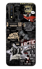 Arctic Monkeys Vivo Y19/U20 Hard Case Back Cover by Casekaro