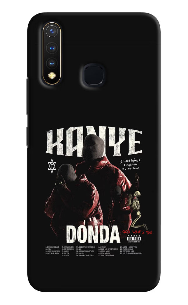 Donda Kanye West Vivo Y19/U20 Hard Case Back Cover by Casekaro