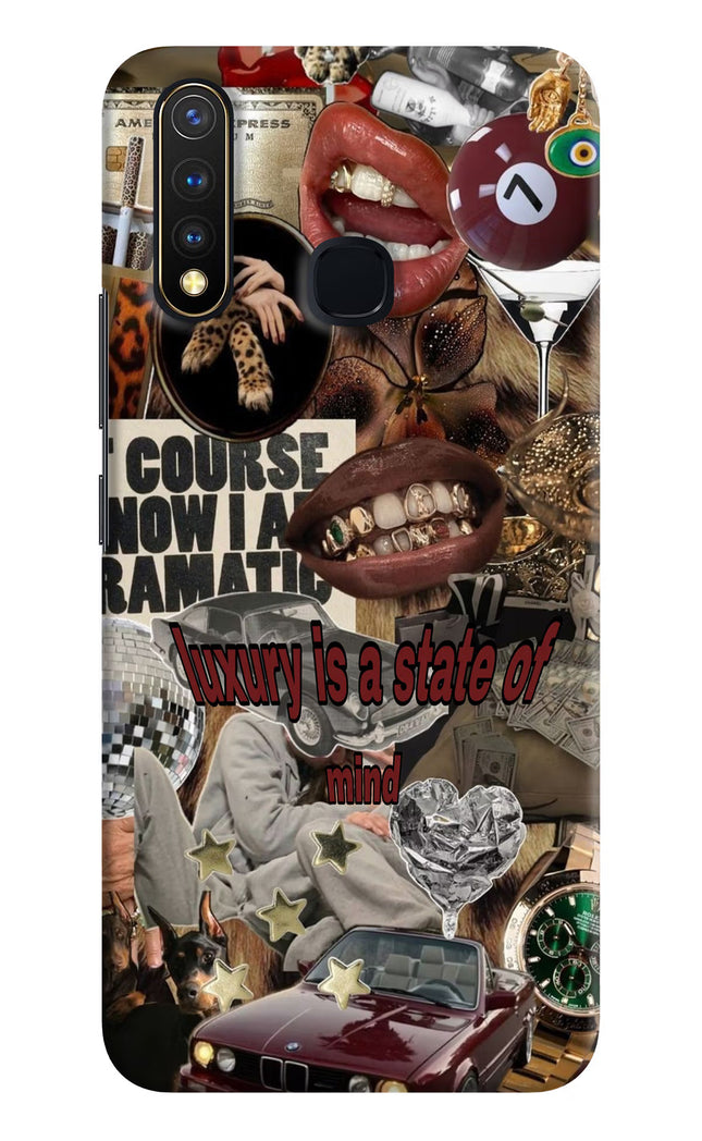 Luxury Vivo Y19/U20 Hard Case Back Cover by Casekaro