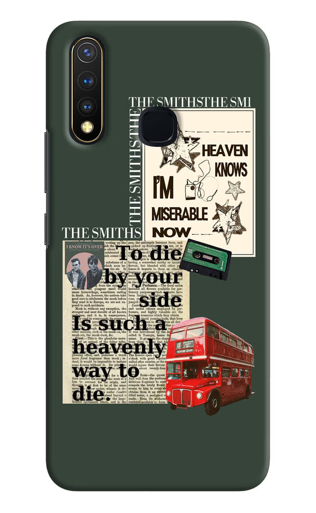 The Smiths Vivo Y19/U20 Hard Case Back Cover by Casekaro