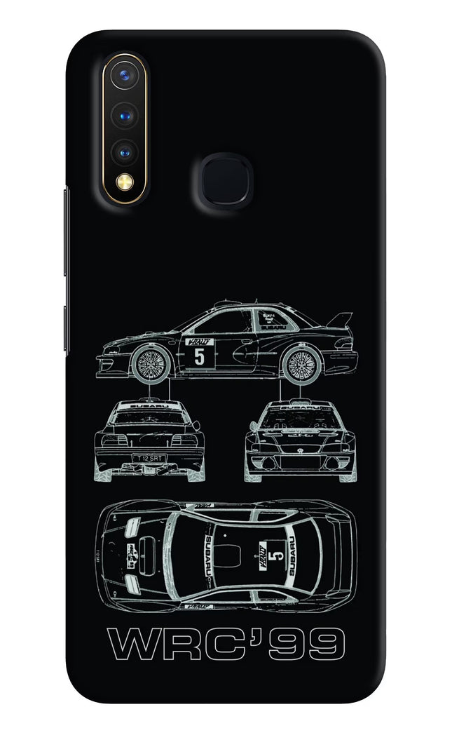 WRC'99 Vivo Y19/U20 Hard Case Back Cover by Casekaro