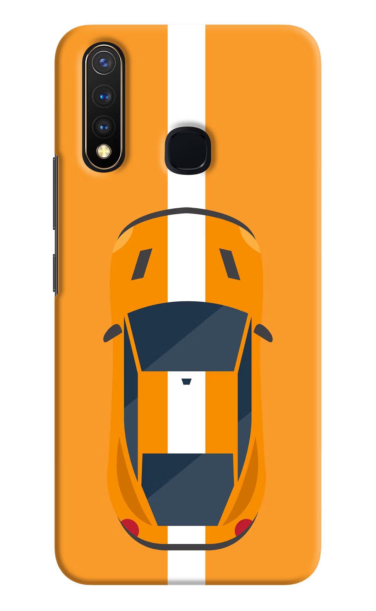 Highway Pursuit Vivo Y19/U20 Hard Case Back Cover by Casekaro