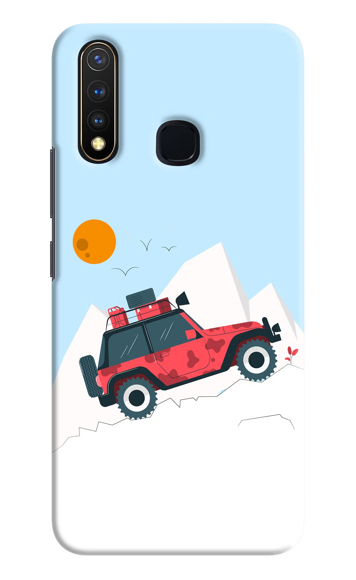Mountain Trail Beast Vivo Y19/U20 Hard Case Back Cover by Casekaro