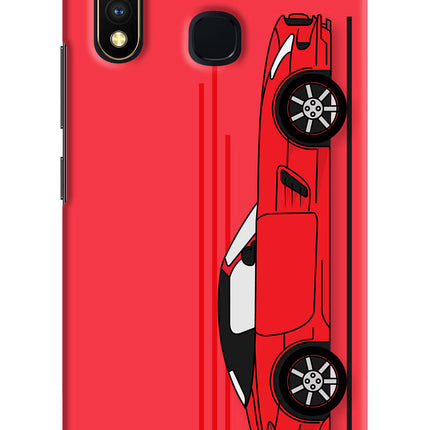 Red Velocity Vivo Y19/U20 Hard Case Back Cover by Casekaro