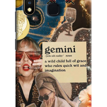 Gemini Zodiac Vivo Y19/U20 Hard Case Back Cover by Casekaro