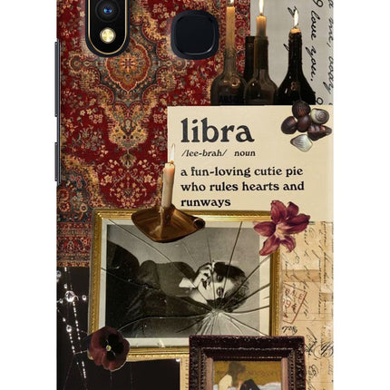 Libra Zodiac Vivo Y19/U20 Hard Case Back Cover by Casekaro