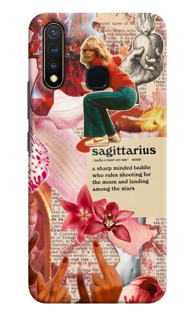 Sagittarius Zodiac Vivo Y19/U20 Hard Case Back Cover by Casekaro