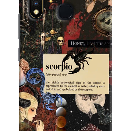 Scorpio Zodiac Vivo Y19/U20 Hard Case Back Cover by Casekaro