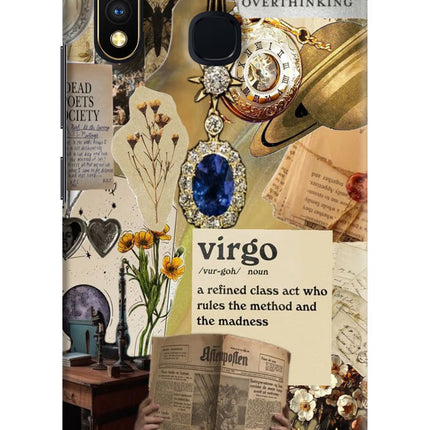 Virgo Zodiac Vivo Y19/U20 Hard Case Back Cover by Casekaro