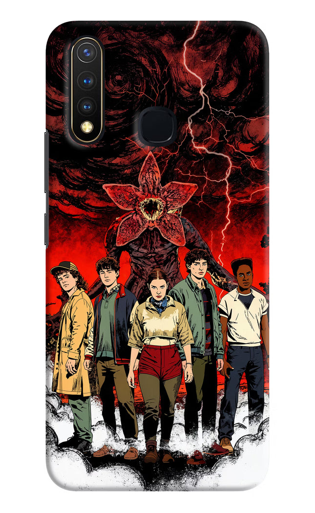 Ordinary Things Characters Vivo Y19/U20 Hard Case Back Cover by Casekaro