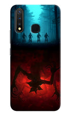 Ordinary Things Downside Up Vivo Y19/U20 Hard Case Back Cover by Casekaro