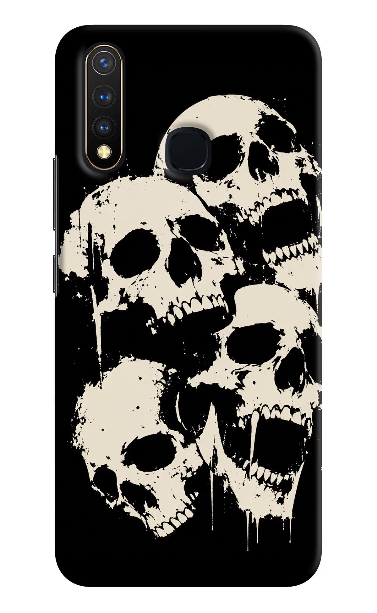 Dead Stack Vivo Y19/U20 Hard Case Back Cover by Casekaro