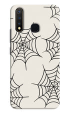 Spider Web Vivo Y19/U20 Hard Case Back Cover by Casekaro