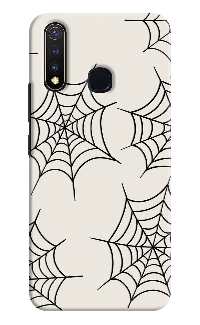 Spider Web Vivo Y19/U20 Hard Case Back Cover by Casekaro