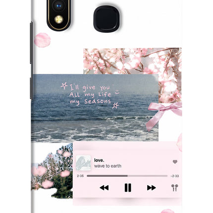 Wave to earth Vivo Y19/U20 Hard Case Back Cover by Casekaro