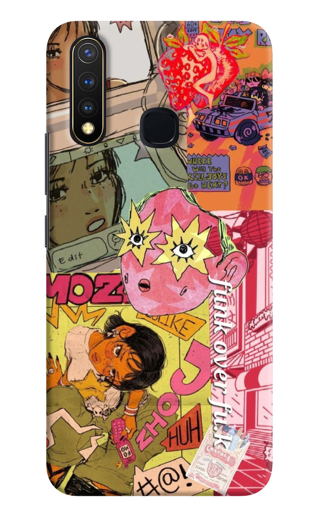 Funkover Vivo Y19/U20 Hard Case Back Cover by Casekaro