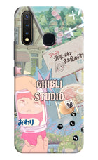 Studio Ghibli Vivo Y19/U20 Hard Case Back Cover by Casekaro