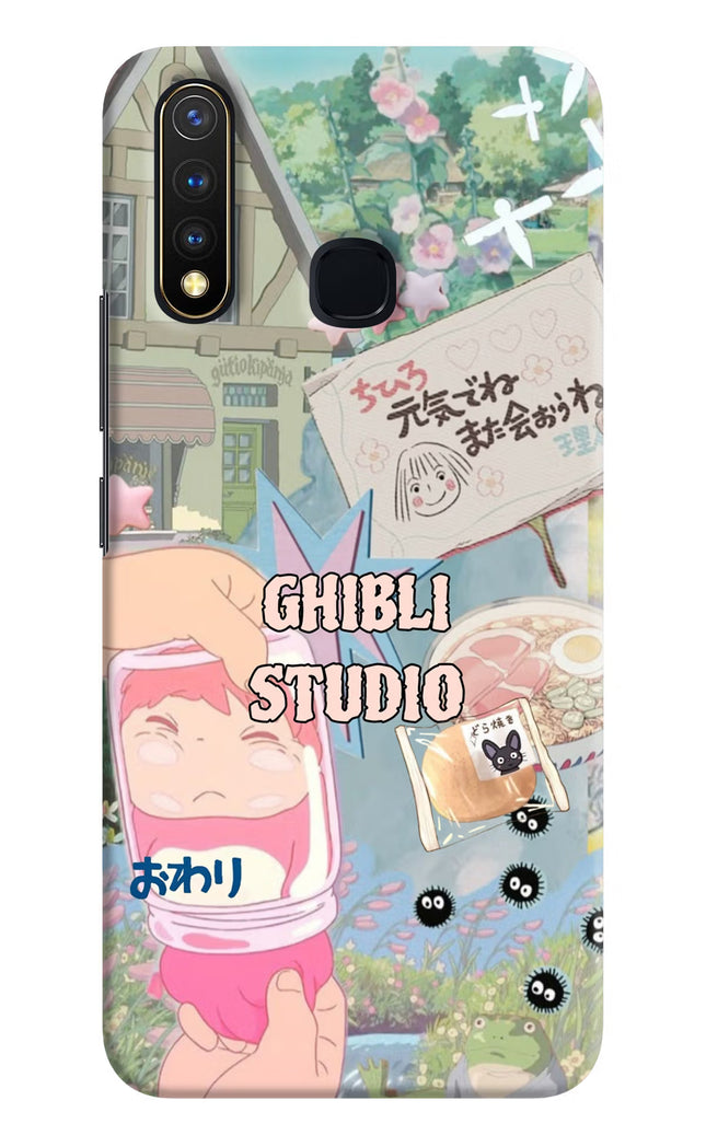 Studio Ghibli Vivo Y19/U20 Hard Case Back Cover by Casekaro