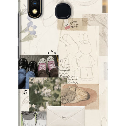 Soft Aesthetic Vivo Y19/U20 Hard Case Back Cover by Casekaro