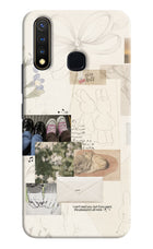 Soft Aesthetic Vivo Y19/U20 Hard Case Back Cover by Casekaro