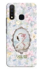 Pretty Mind Pretty Soul Vivo Y19/U20 Hard Case Back Cover by Casekaro