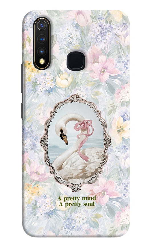 Pretty Mind Pretty Soul Vivo Y19/U20 Hard Case Back Cover by Casekaro