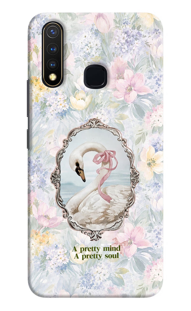 Pretty Mind Pretty Soul Vivo Y19/U20 Hard Case Back Cover by Casekaro