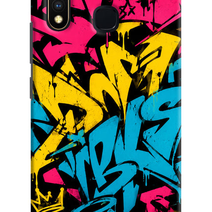 Graffiti Vibe Vivo Y19/U20 Hard Case Back Cover by Casekaro