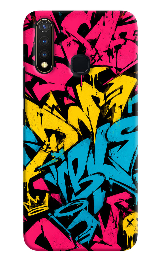 Graffiti Vibe Vivo Y19/U20 Hard Case Back Cover by Casekaro