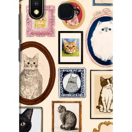 Mirror Cats Vivo Y19/U20 Hard Case Back Cover by Casekaro