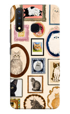 Mirror Cats Vivo Y19/U20 Hard Case Back Cover by Casekaro