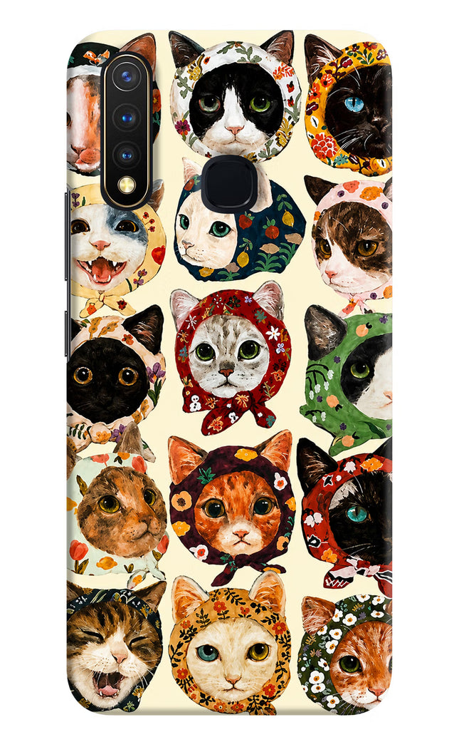 Cool Cat Vivo Y19/U20 Hard Case Back Cover by Casekaro