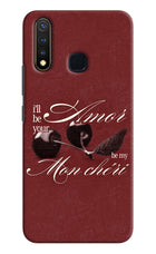 Velvet Cherry Vivo Y19/U20 Hard Case Back Cover by Casekaro