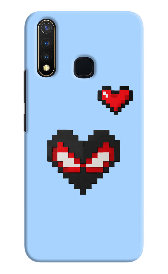 Peter Heart Vivo Y19/U20 Hard Case Back Cover by Casekaro