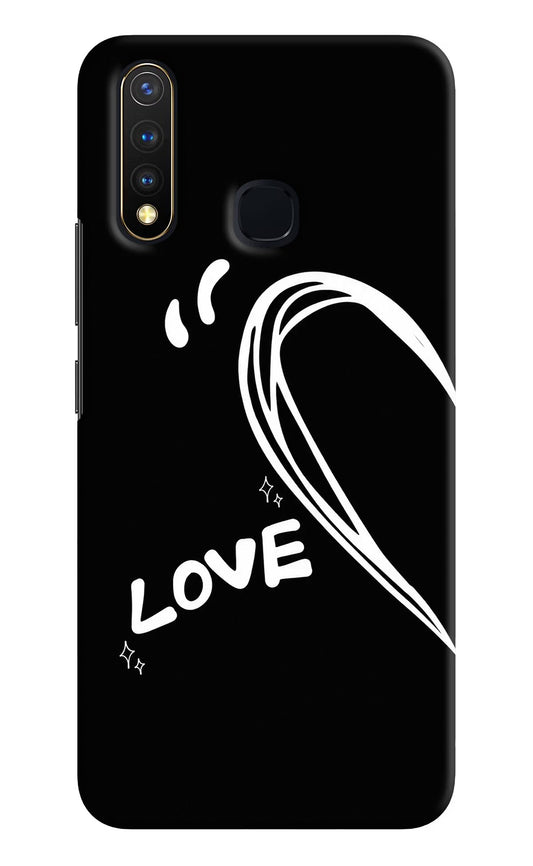Love Line Vivo Y19/U20 Hard Case Back Cover by Casekaro