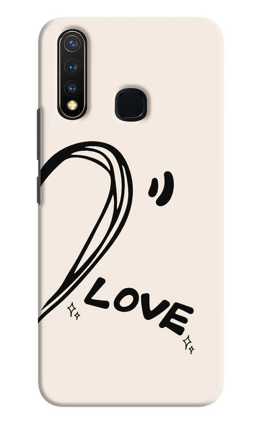 Soul Line Vivo Y19/U20 Hard Case Back Cover by Casekaro