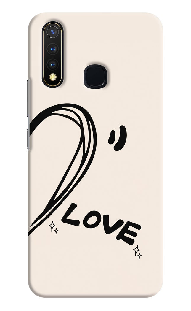 Soul Line Vivo Y19/U20 Hard Case Back Cover by Casekaro