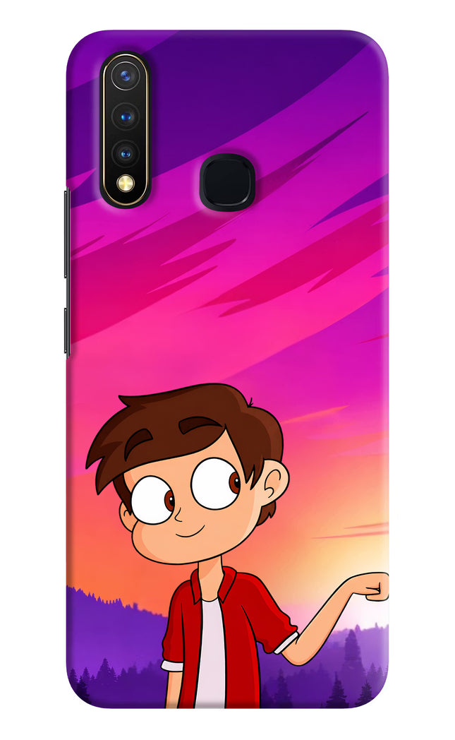 Marco Sunset Vivo Y19/U20 Hard Case Back Cover by Casekaro