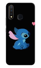 Stitch Crush Vivo Y19/U20 Hard Case Back Cover by Casekaro